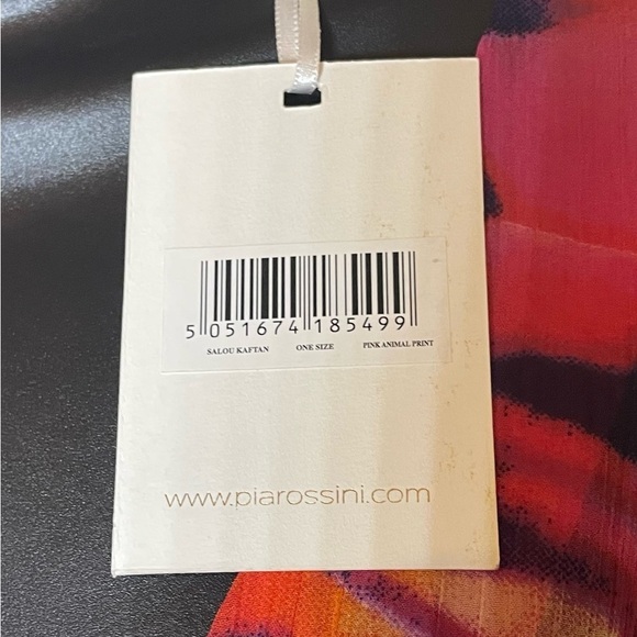 NEW Pia Rossini Vibrant Colors Paradiso swim & Beach Kaftan Cover Up. - Picture 4 of 6